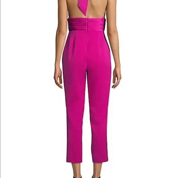 Jay Godfrey pink tuxedo jumpsuit size 4 - Picture 2 of 5
